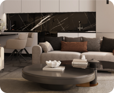 Artemis Residences living room
